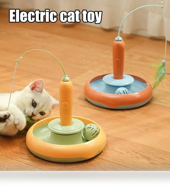 Automatic Cat Teaser Wand — Cat Playthings, jinleyu