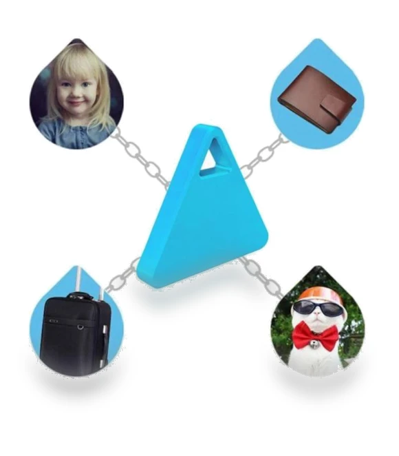 Bluetooth Anti-Lost Tracker Alarm Key Finder GPS Locator — Item Locators, flower 01