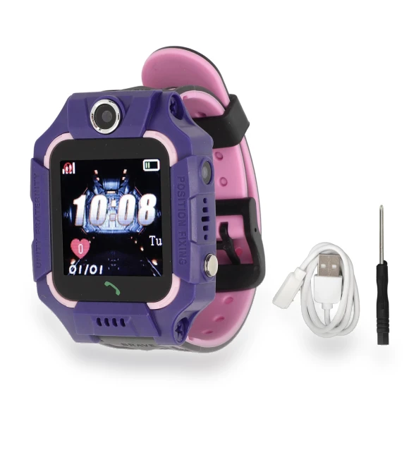 Kids Smartwatch with Touch Screen and GPS Positioning — Location Tracking Devices, Neoglint