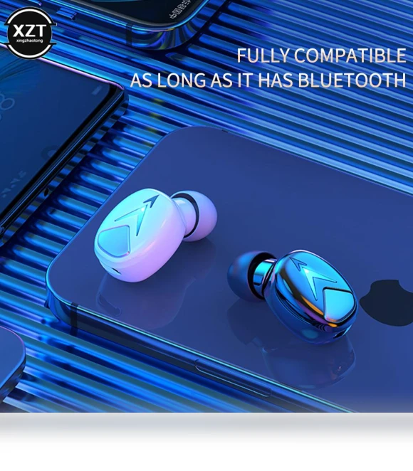 Mini Bluetooth-compatible 5.2 Headphone — Bluetooth Headsets, Good Household Items