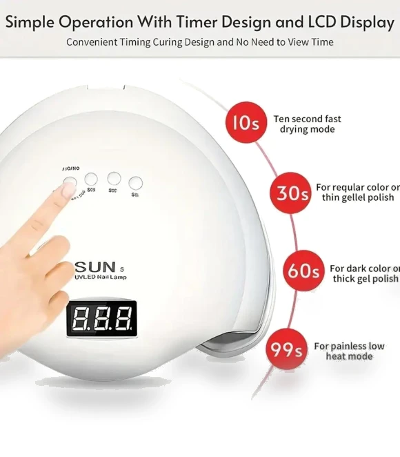 Nail UV LED Lamp Nails Dryer — Curing Lamps, Stone Home