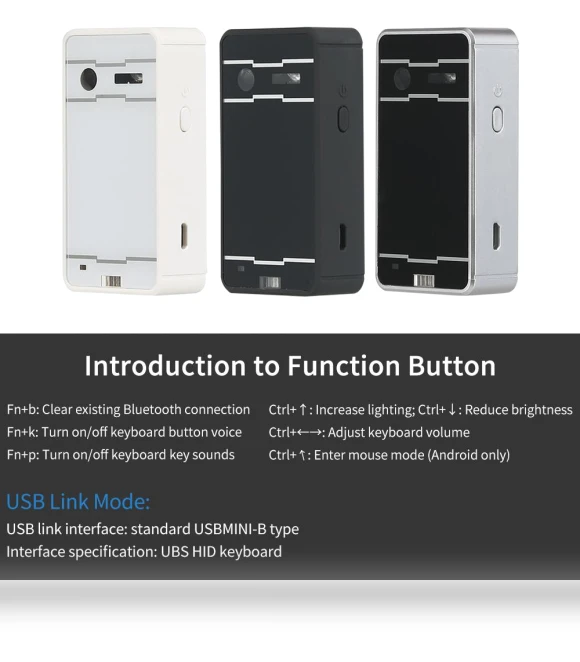 Portable Bluetooth Virtual Laser Keyboard — Keyboards, Good Household Items