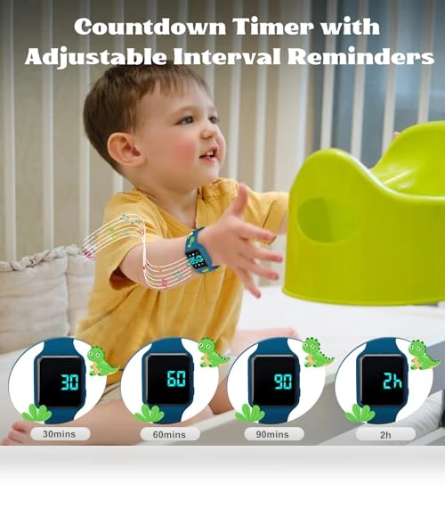 Potty Training Watch with Countdown — Educational Timepieces