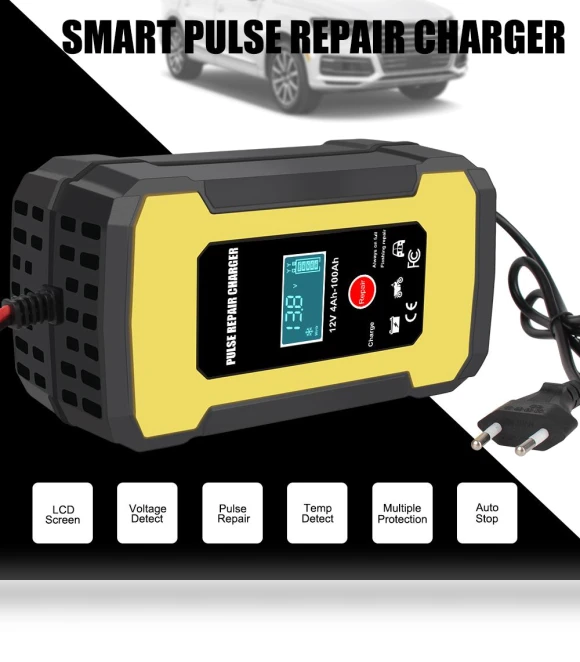 Smart Fast Charger for Auto Motorcycle — Chargers, LEEPEE Automotive Parts