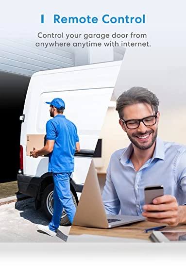 Smart Garage Door Opener Remote — Keypads & Remotes, meross