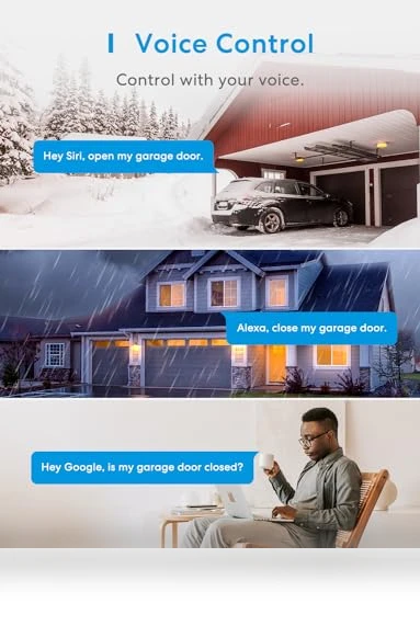 Smart Garage Door Opener Remote — Keypads & Remotes, meross