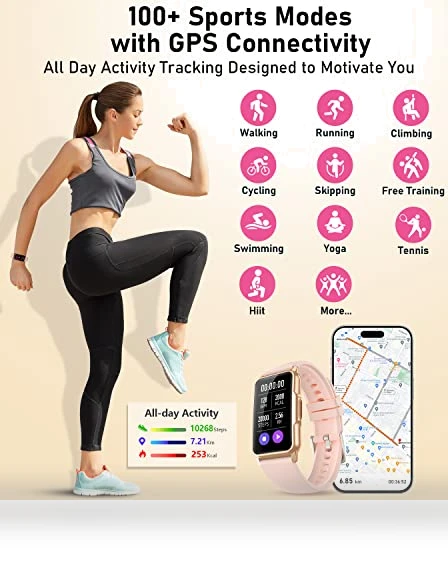 Smart Health Fitness Tracker — Smartwatches, Mindrose