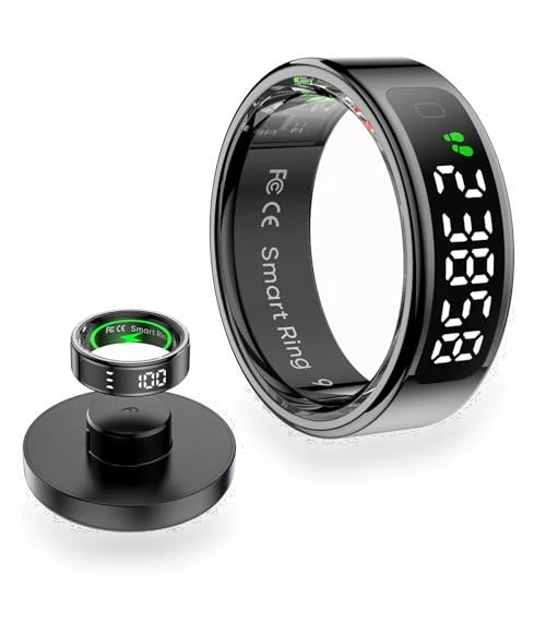 Smart Ring Touch Control Fitness Tracker — Wearable Accessories, Loluka