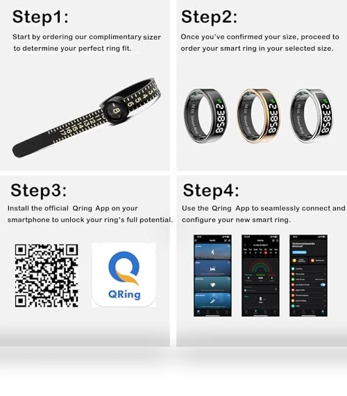 Smart Ring Touch Control Fitness Tracker — Wearable Accessories, Loluka