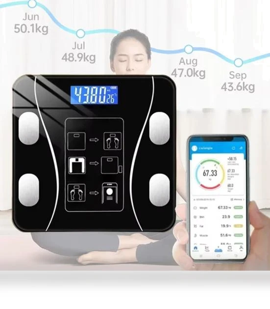 Smart Scale with LED Display — Weight Management Tools, Hercules