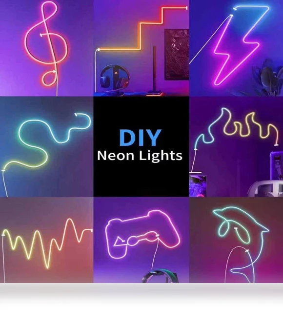 Smart WiFi RGB Silicone Neon Light Strip — LED Strips, TrendVibeCN