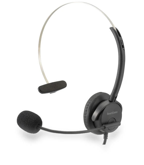 SmartComm USB Headset with Single Earpiece — Bluetooth Headsets, KAYOMART Electric