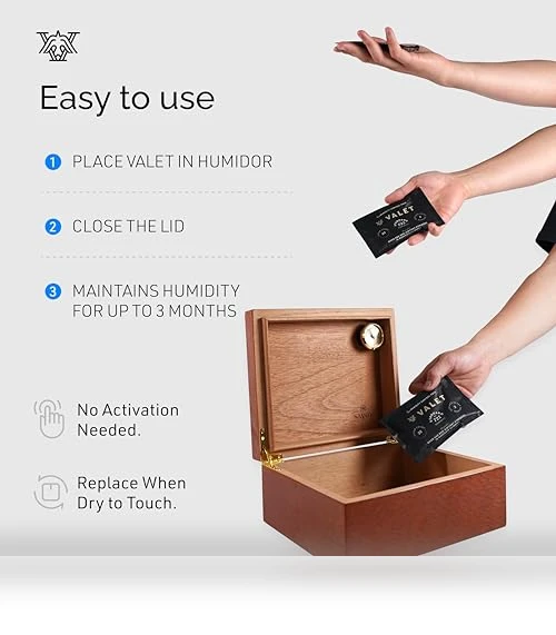 Two-Way Humidity Packs — Air Moisture Control, VALET