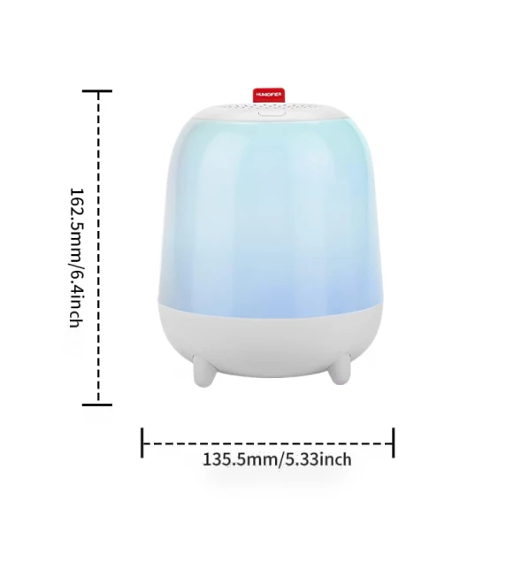 Ultrasonic Cool Mist Humidifier with Nightlight — Air Moisturizers, Sibosz