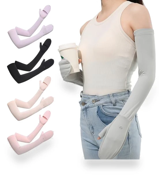 Women's Long Gloves with UV Protection and Touchscreen — Gloves & Mittens, oulianshi