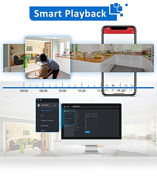 16 Channel 4K ACU-Sense PoE NVR with 8X 4MP Dual Mic IP Cameras — Complete Surveillance Systems, HIKV