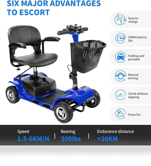 4 Wheel Mobility Scooter — Rolling Walkers, FERBAM