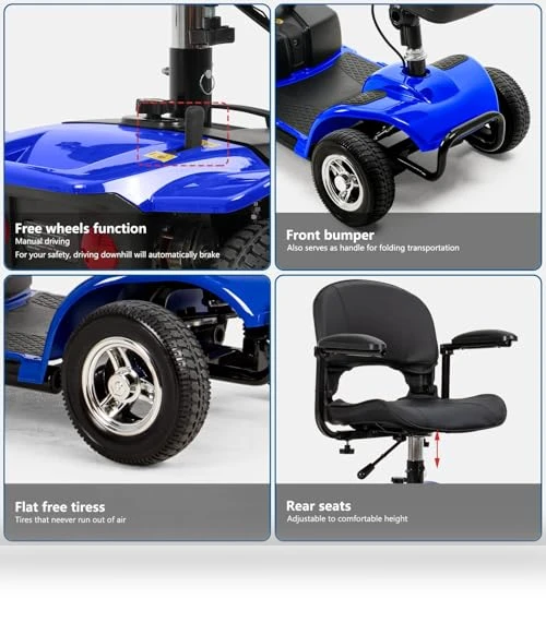 4 Wheel Mobility Scooter — Rolling Walkers, FERBAM