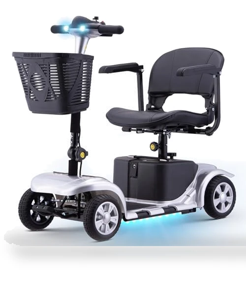 4 Wheels Electric Mobility Scooter — Rolling Walkers, DOUBLE GLOBAL INC