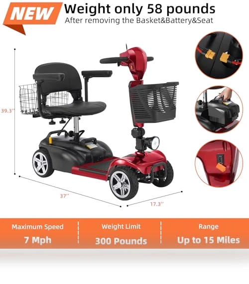 4 Wheels Mobility Scooter — Electric Self-Balancing Scooters, Mbxcooter