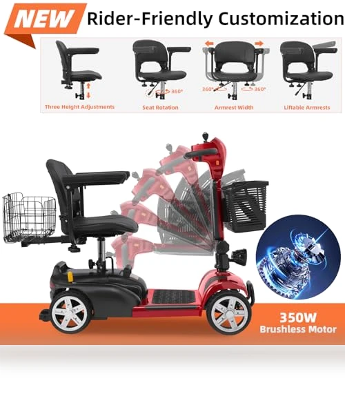 4 Wheels Mobility Scooter — Electric Self-Balancing Scooters, Mbxcooter