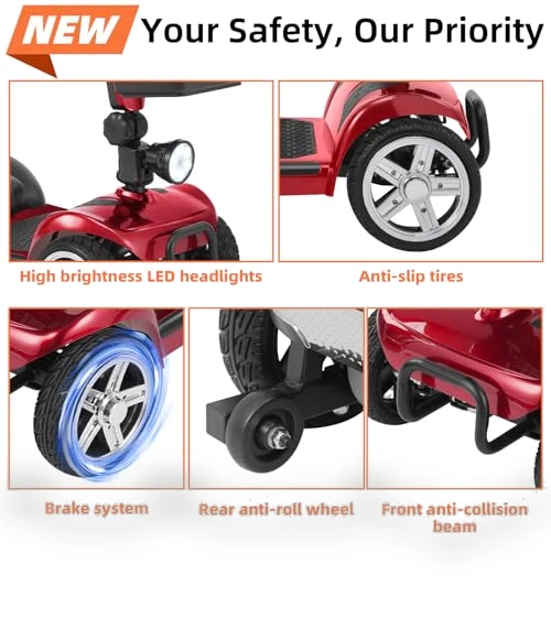 4 Wheels Mobility Scooter — Electric Self-Balancing Scooters, Mbxcooter
