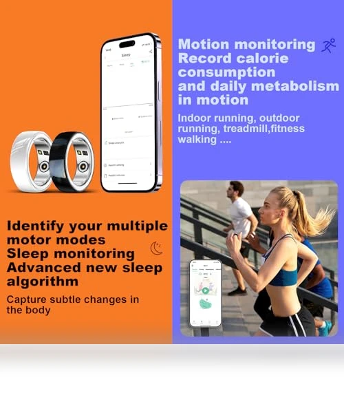 Advanced Health Fitness Tracker Smart Ring — Smart Rings, MEETSHERRY