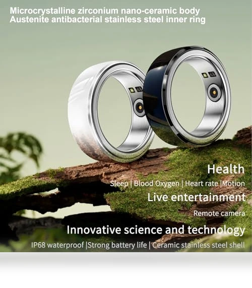 Advanced Health Fitness Tracker Smart Ring — Smart Rings, MEETSHERRY