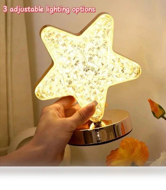 Decorative Table Lamp with Stars and Moon — Lighting Accessories, Warmya