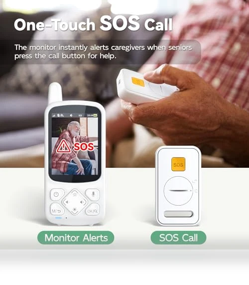 Elderly Monitor with Camera and Audio — Baby Monitors, Zaguoroo