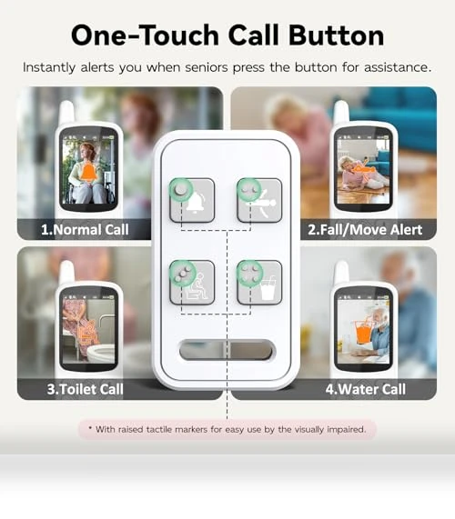 Elderly Monitor with Camera and Audio — Baby Monitors, Zaguoroo