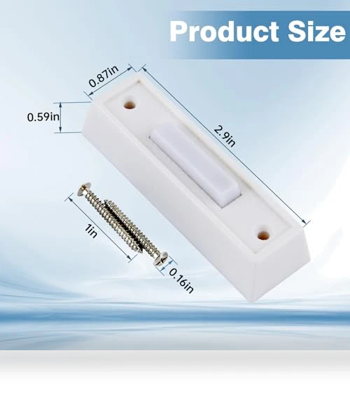 Lighted Doorbell Button — Push Buttons, Abvsdu