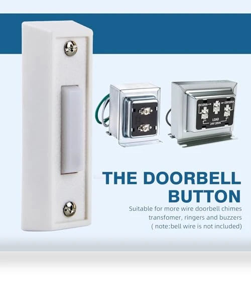Lighted Doorbell Button — Push Buttons, Abvsdu