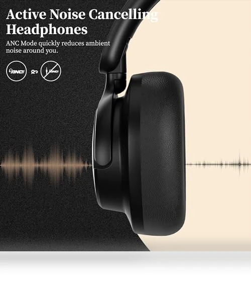 Noise Cancelling Headphones — Over-Ear Headphones, Falebare