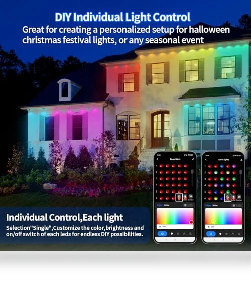 Permanent Outdoor Lights — Outdoor Security & Flood Lighting, URCAMS