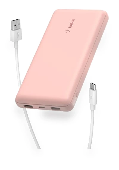 Portable Charger, USB-C Power Bank 20,000mAh — Chargers, Belkin