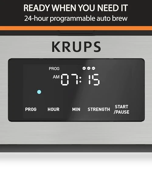 Simply Brew Programmable Coffee Maker — Coffee & Espresso Combos, KRUPS