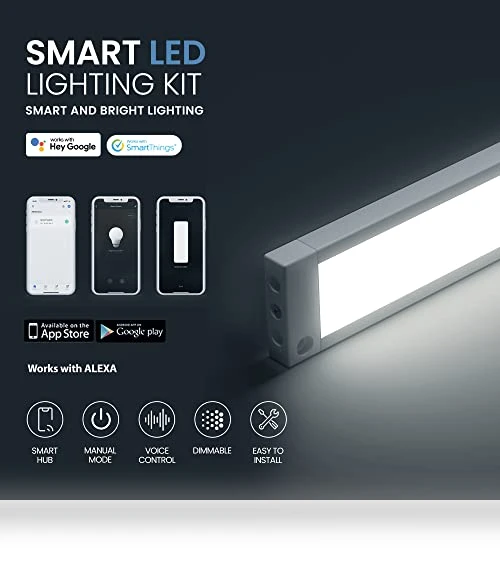 Smart Dimmable LED Under Cabinet Lighting Kit — Under-Cabinet Lights, EShine