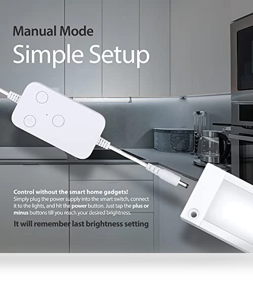 Smart Dimmable LED Under Cabinet Lighting Kit — Under-Cabinet Lights, EShine