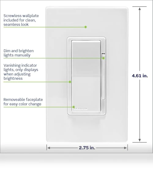 Smart Dimmer Switch — Dimmer Switches, Leviton