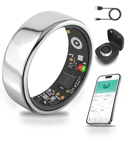 Smart Health Ring — Wearable Accessories, Hivisuals