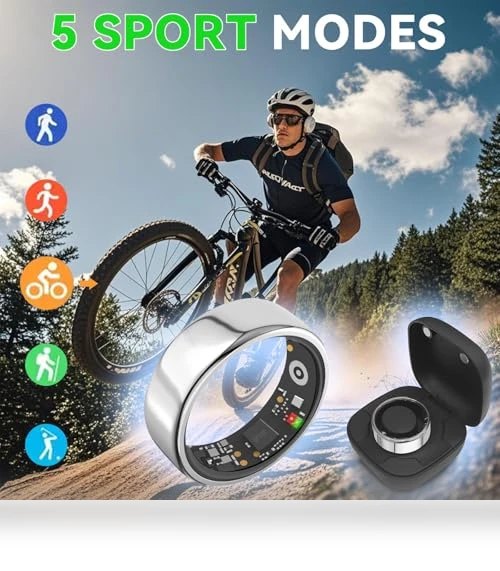Smart Health Ring — Wearable Accessories, Hivisuals