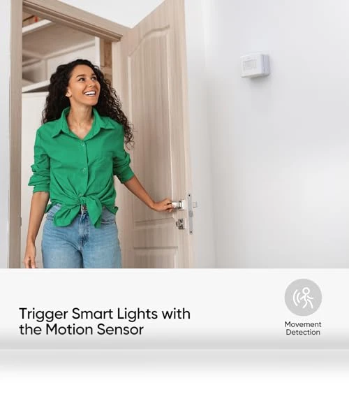 Smart Motion Sensor with Hygrometer and Thermometer — Home Climate Control, ONVIS