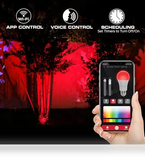 Smart Outdoor RGB+IC+WW Spotlights — Spotlights, MONSTER