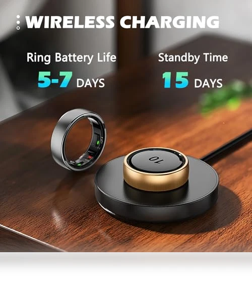 Smart Ring Health Tracker — Wearable Accessories, CNBRO