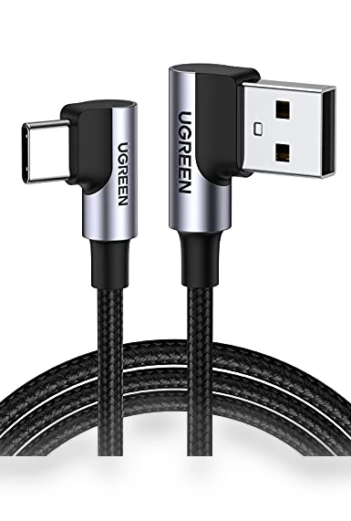 USB to USB C Cable 90 Degree Fast Charging Cord — Cables, UGREEN