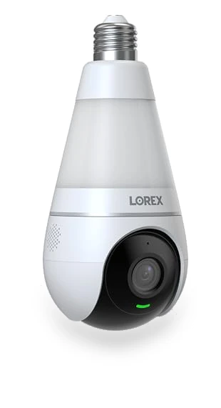 Wi-Fi Smart Lightbulb Camera — Smart Home Security, Lorex