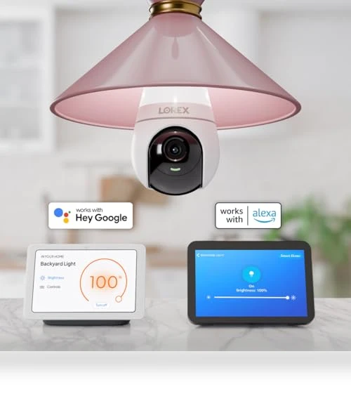 Wi-Fi Smart Lightbulb Camera — Smart Home Security, Lorex