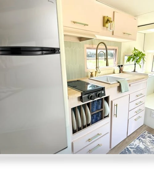 10 Cu Ft 12V RV Refrigerator — Mini Fridges, RecPro