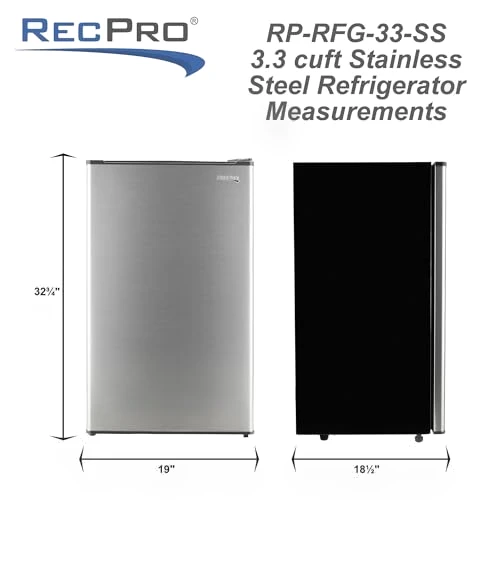 12V RV Refrigerator — Mini Fridges, RecPro